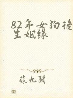 82年女狗后半生姻缘