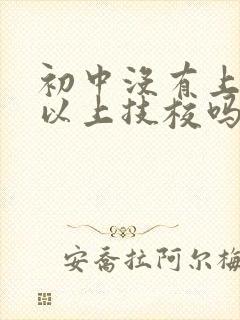 初中没有上完可以上技校吗