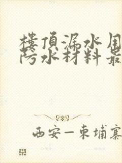 楼顶漏水用什么防水材料最好