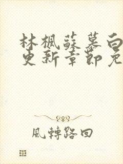 林枫苏慕白最快更新章节免费阅读