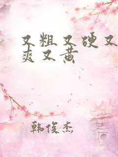 又粗又硬又长又爽又黄