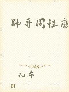 帅哥同性恋网址