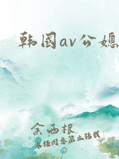 韩国av公媳