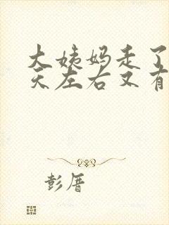 大姨妈走了10天左右又有血