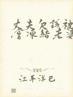 丈夫欠钱被起诉,会冻结老婆的资金吗