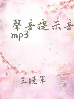 声音提示音音效mp3