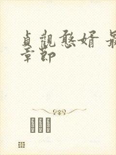 贞观憨婿 最新章节