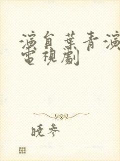 演员叶青演过的电视剧