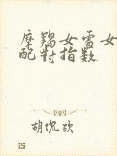 摩羯女处女男座配对指数