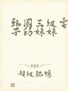 韩国三级电影妻子的妹妹