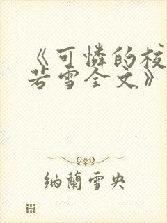 《可怜的校花陈若雪全文》