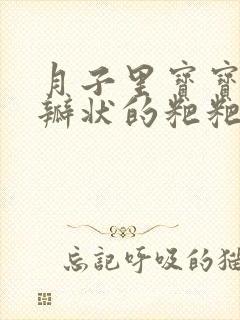 月子里宝宝拉奶瓣状的粑粑正常不?