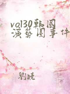 vol30韩国演艺圈事件