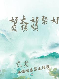 好大好紧好硬好爽视频