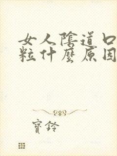 女人阴道口长肉粒什么原因