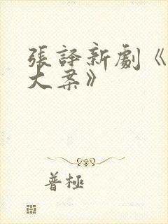 张译新剧《惊天大案》