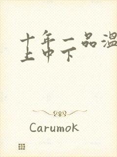 十年一品温如言上中下