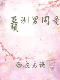 亚洲男同爱爱视频