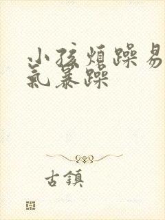 小孩烦躁易怒脾气暴躁