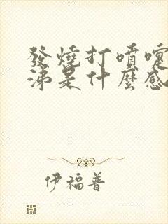 发烧打喷嚏流鼻涕是什么感冒