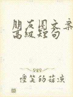 朋友圈文案友谊高级短句