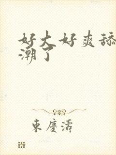 好大好爽舔我高潮了