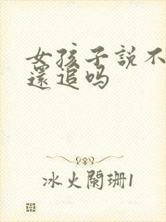 女孩子说不合适还追吗