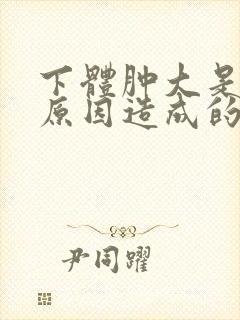 下体肿大是什么原因造成的