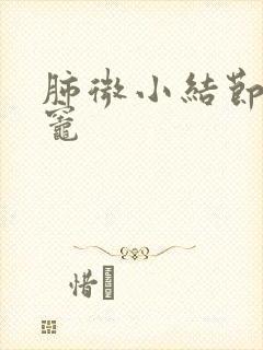 肺微小结节纤维灶