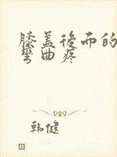 膝盖后面的腿窝弯曲疼