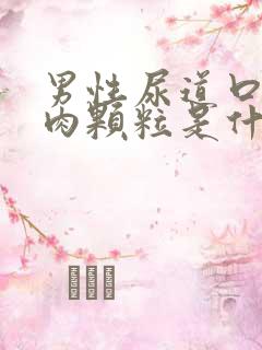 男性尿道口下有肉颗粒是什么原因