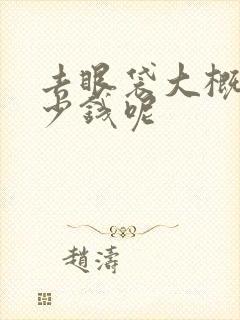 去眼袋大概花多少钱呢