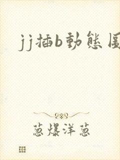 jj插b动态图