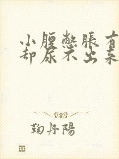 小腹憋胀有尿意却尿不出来