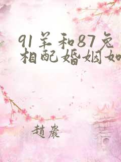 91羊和87兔相配婚姻如何