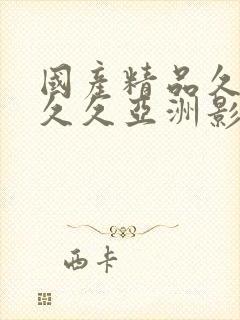 国产精品久久久久久亚洲影视频