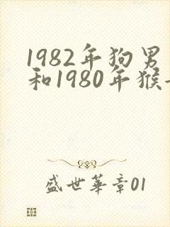 1982年狗男和1980年猴女婚配