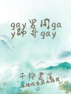 gay男同gay帅哥gay