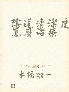 阴道清洁度四度怎么治疗