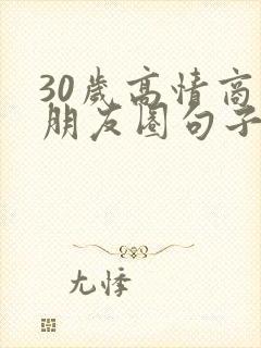 30岁高情商发朋友圈句子