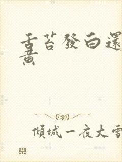 舌苔发白还有点黄