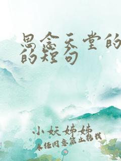 思念天堂的亲弟的短句