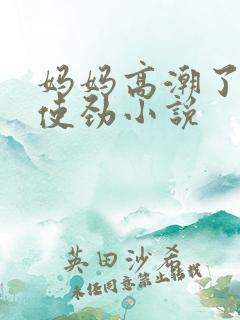 妈妈高潮了嗯啊使劲小说