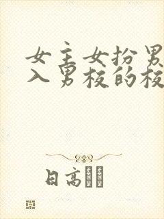 女主女扮男装进入男校的校园小说