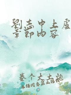 刘志中上卢玉梅章节内容