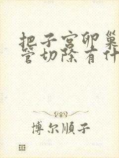 把子宫卵巢输卵管切除有什么影响