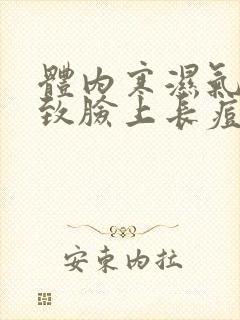 体内寒湿气重导致脸上长痘痘