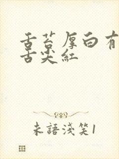 舌苔厚白有齿痕舌尖红