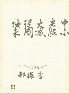 他从火光中走来未删减版小说