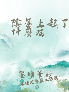 阴唇上起了疣体什么病